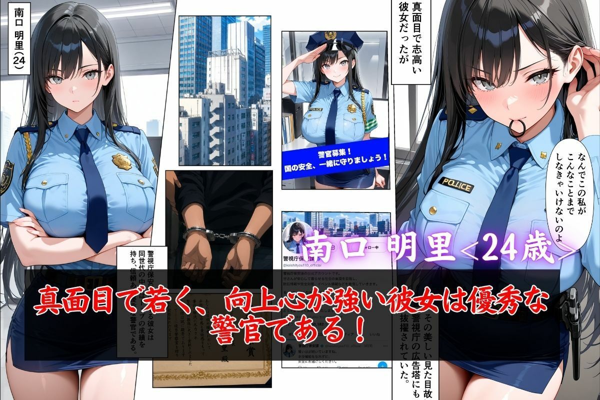 潜入捜査失敗 。〜巨乳女警の淫らな末路〜 - サンプル画像 1