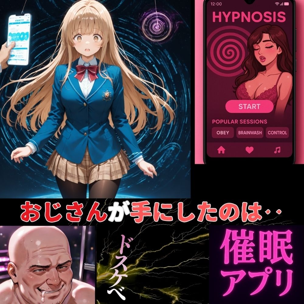 天使様の優しさがアプリに悪用される‥催●レベルMAX未体験の絶頂！椎名真昼に強●注入 - サンプル画像 1