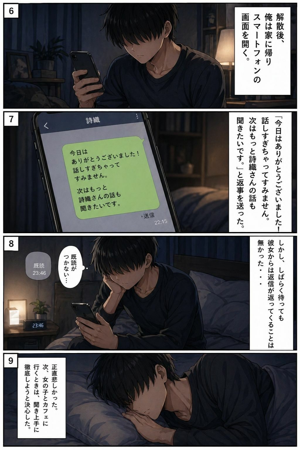 エ〇能力を解放したら最高の夢が見れた件 2（マッチングアプリの大人しめの黒髪ショートカット編） - サンプル画像 5