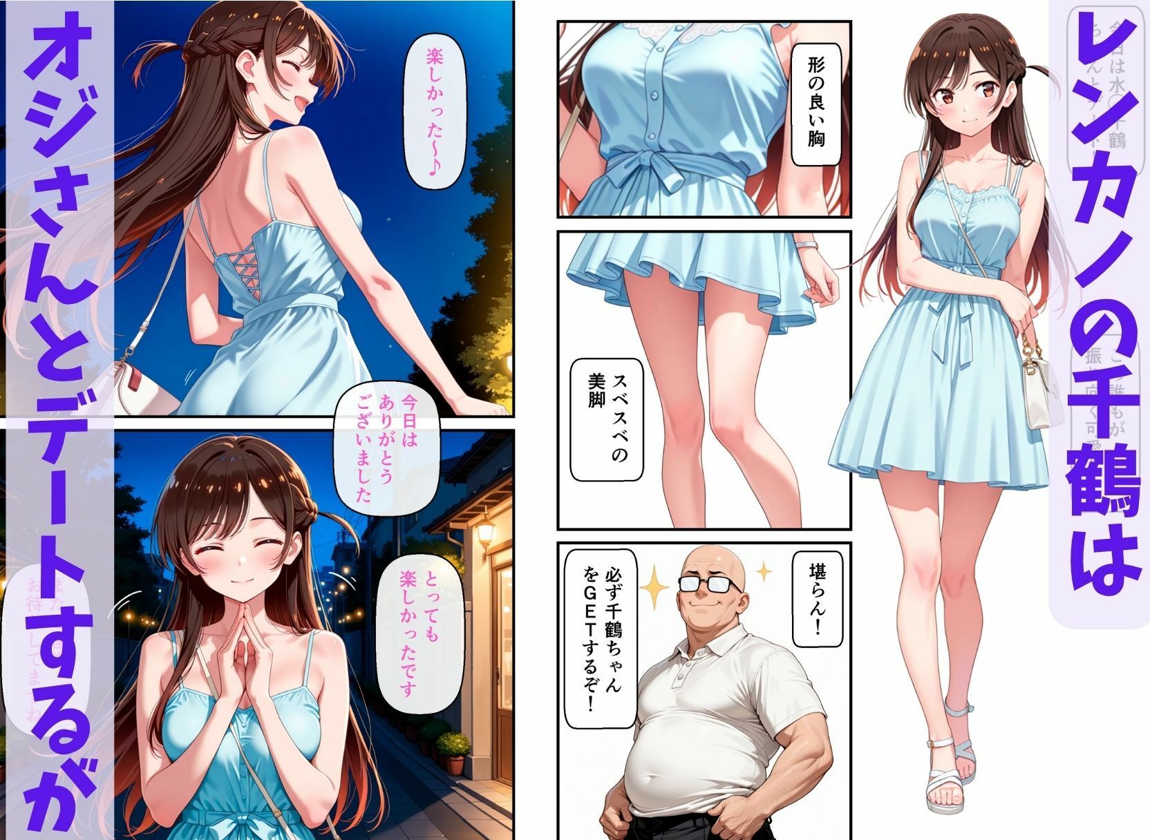 水◯千鶴を洗脳して催●彼女にした - サンプル画像 1