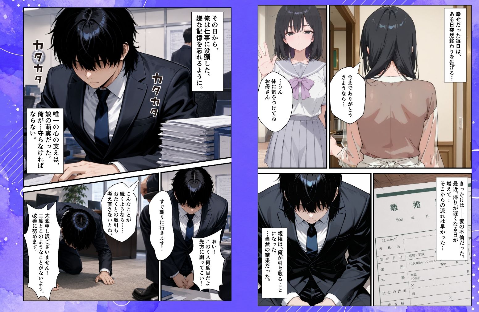 歪愛 〜 愛する娘は托卵の子 〜 - サンプル画像 1