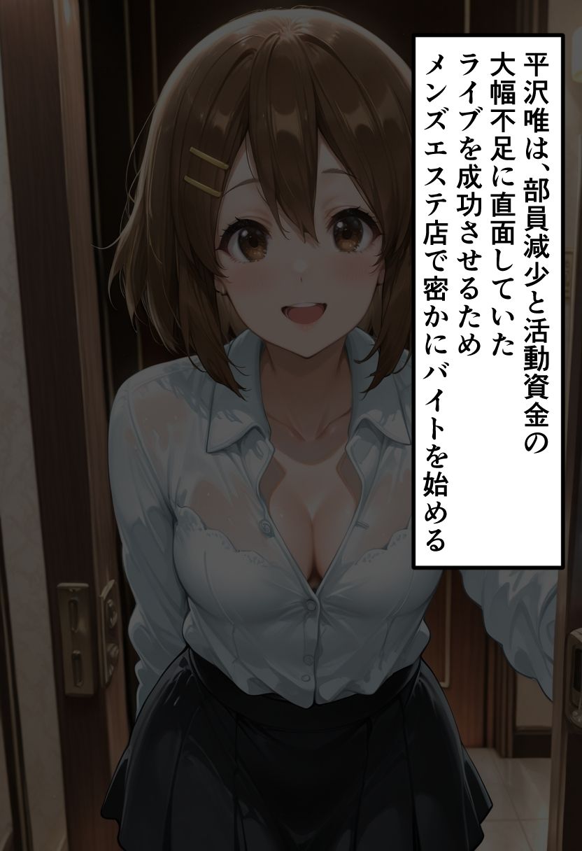 け◯おん】平◯唯のメンエスバイト バンド存続のために甘ご奉仕 - サンプル画像 2