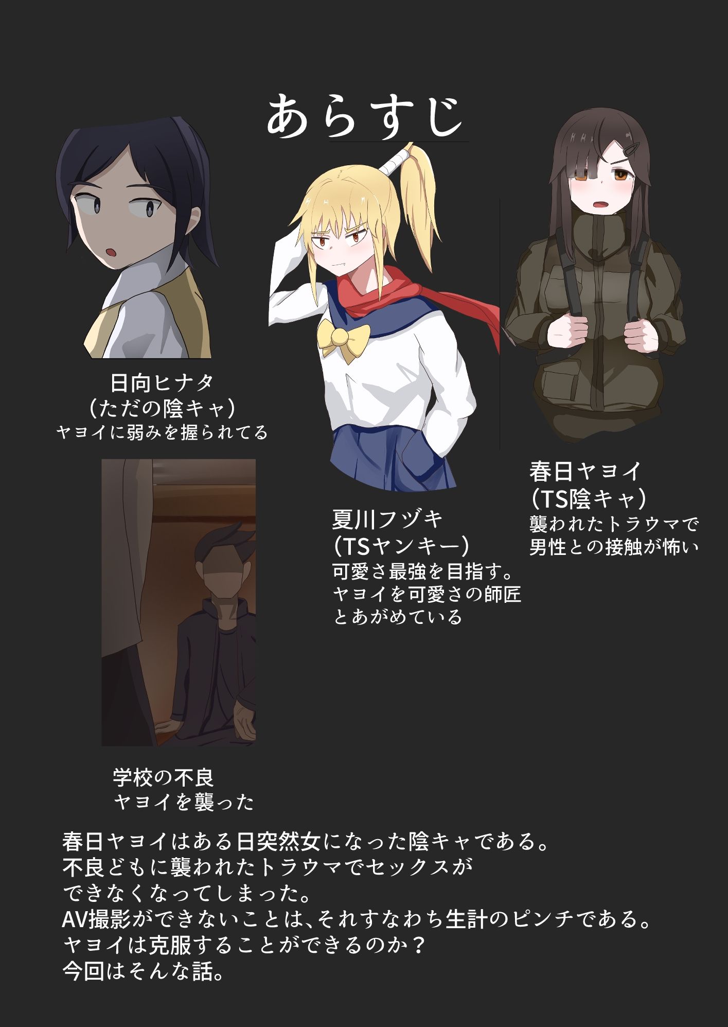 TS陰キャとトラウマ克服青空エッチ - サンプル画像 2