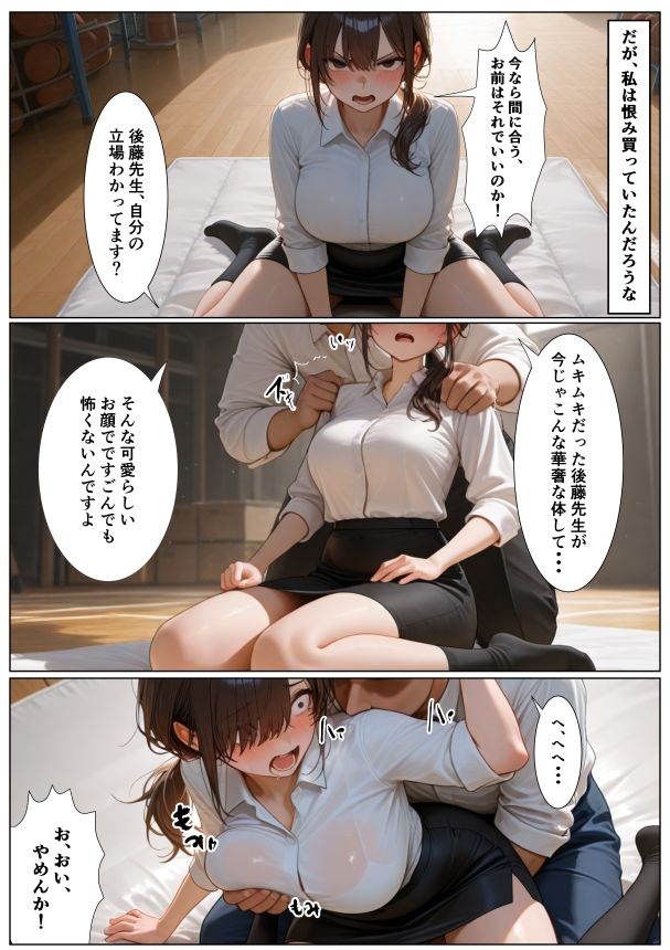 TS体育教師は・・・メスに墜ちる・・・。 - サンプル画像 4