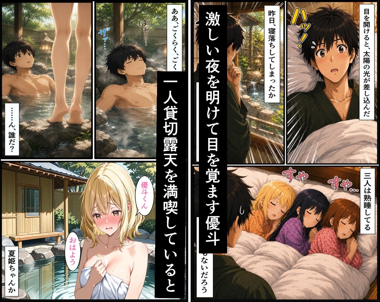 無防備すぎる同級生に、理性が追いつかなかった話 第15話「忘れられない温泉旅行」 - サンプル画像 1