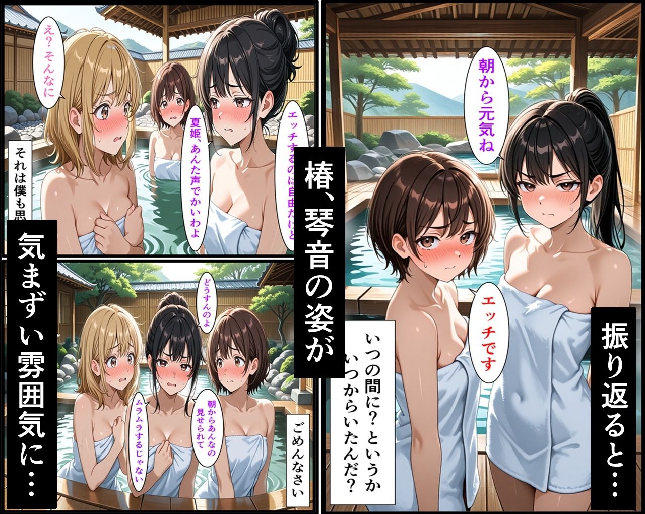 無防備すぎる同級生に、理性が追いつかなかった話 第15話「忘れられない温泉旅行」 - サンプル画像 5