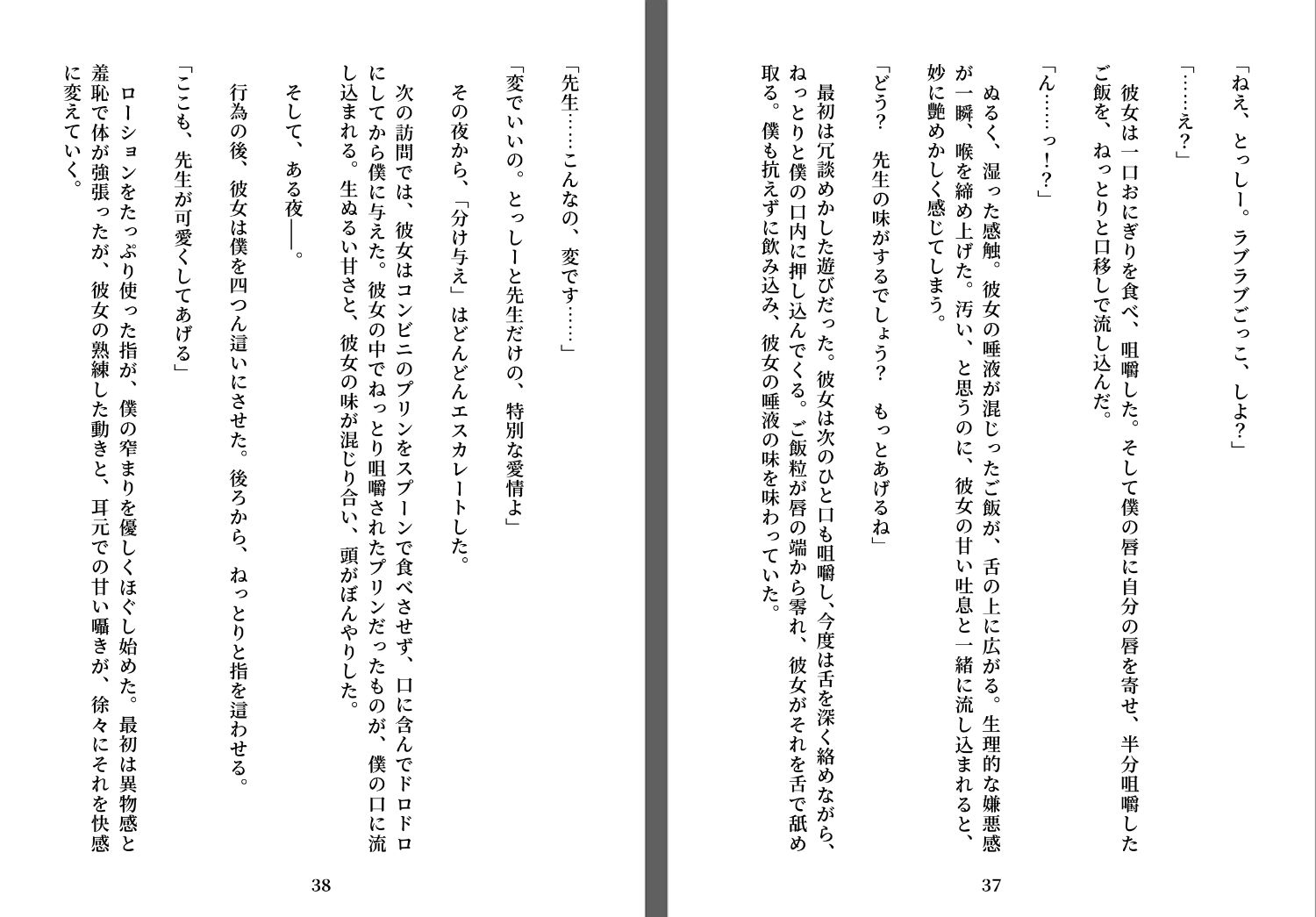 先生の唾液 - サンプル画像 4