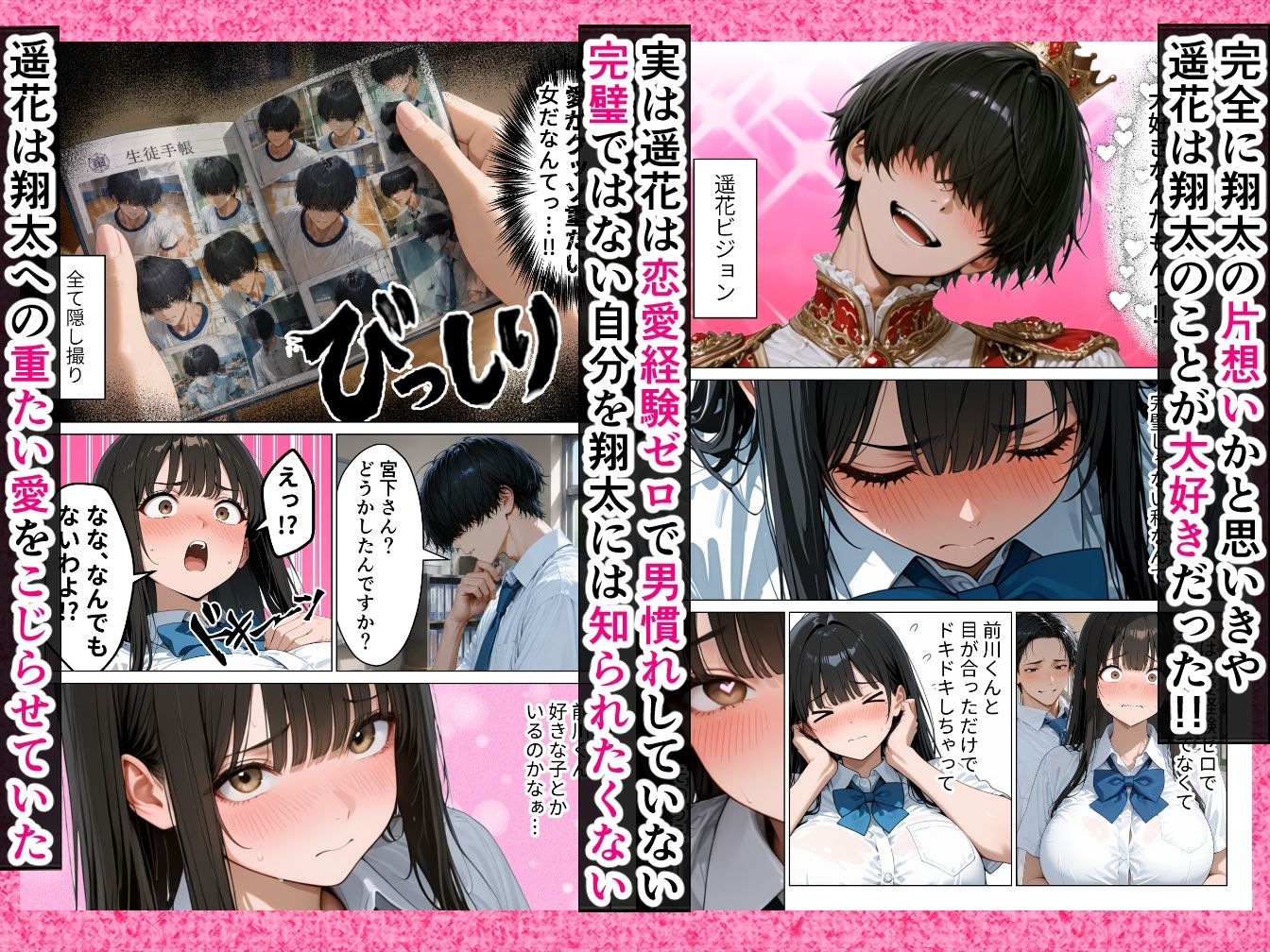 才色兼備な生徒会長が童貞陰キャの僕にだけあまあまになったので何度も生ハメ本気交尾しちゃいました - サンプル画像 2