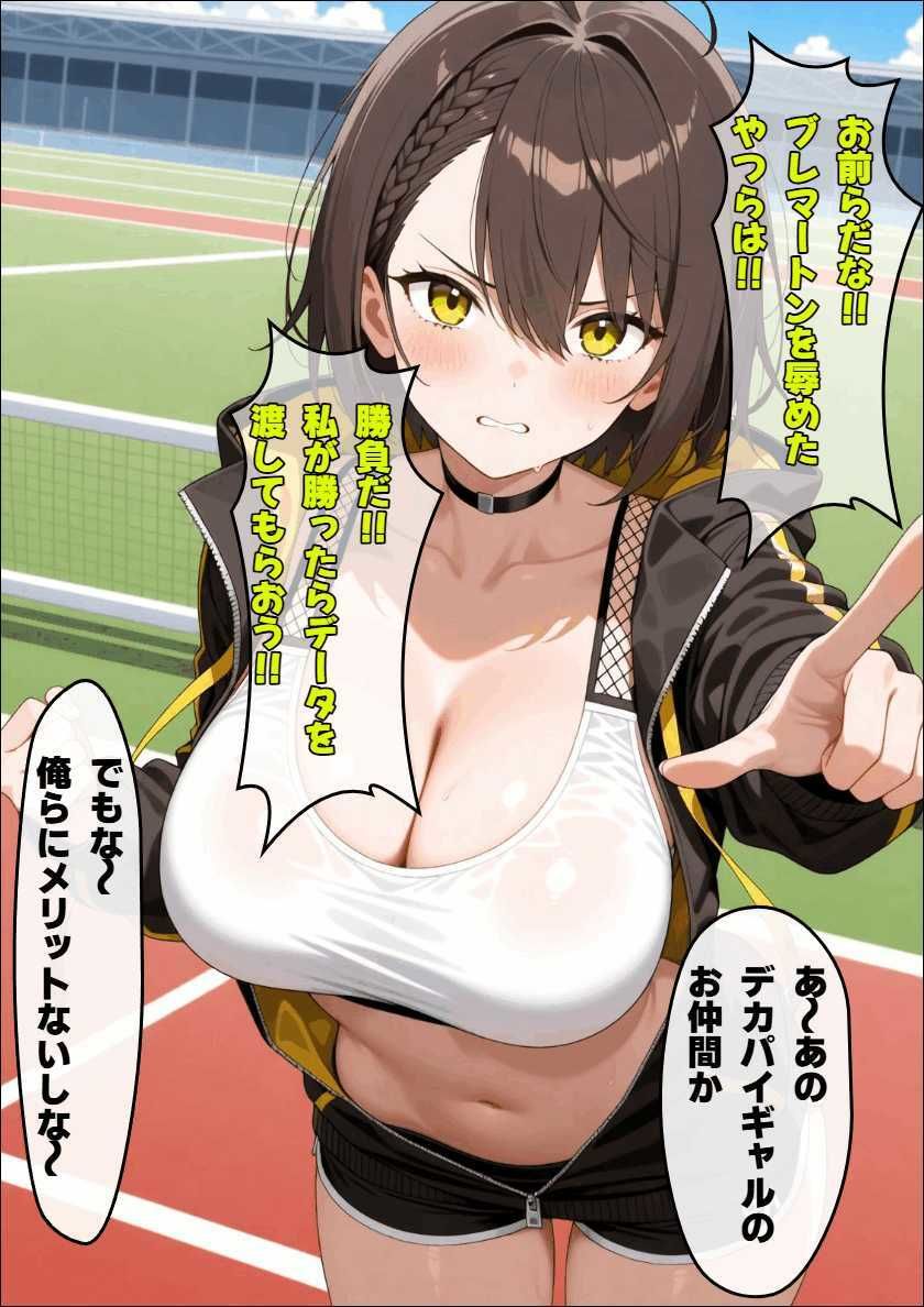 恥辱の脱衣テニス  ボル〇モア - サンプル画像 1