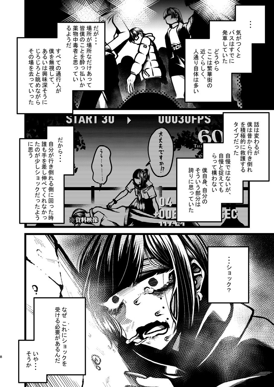 コミケ脱稿後にちょっと遊びに行こうと思ったらいきなりぶっ倒れて人生初の救急搬送と点滴と入院を経験することになった話 - サンプル画像 5