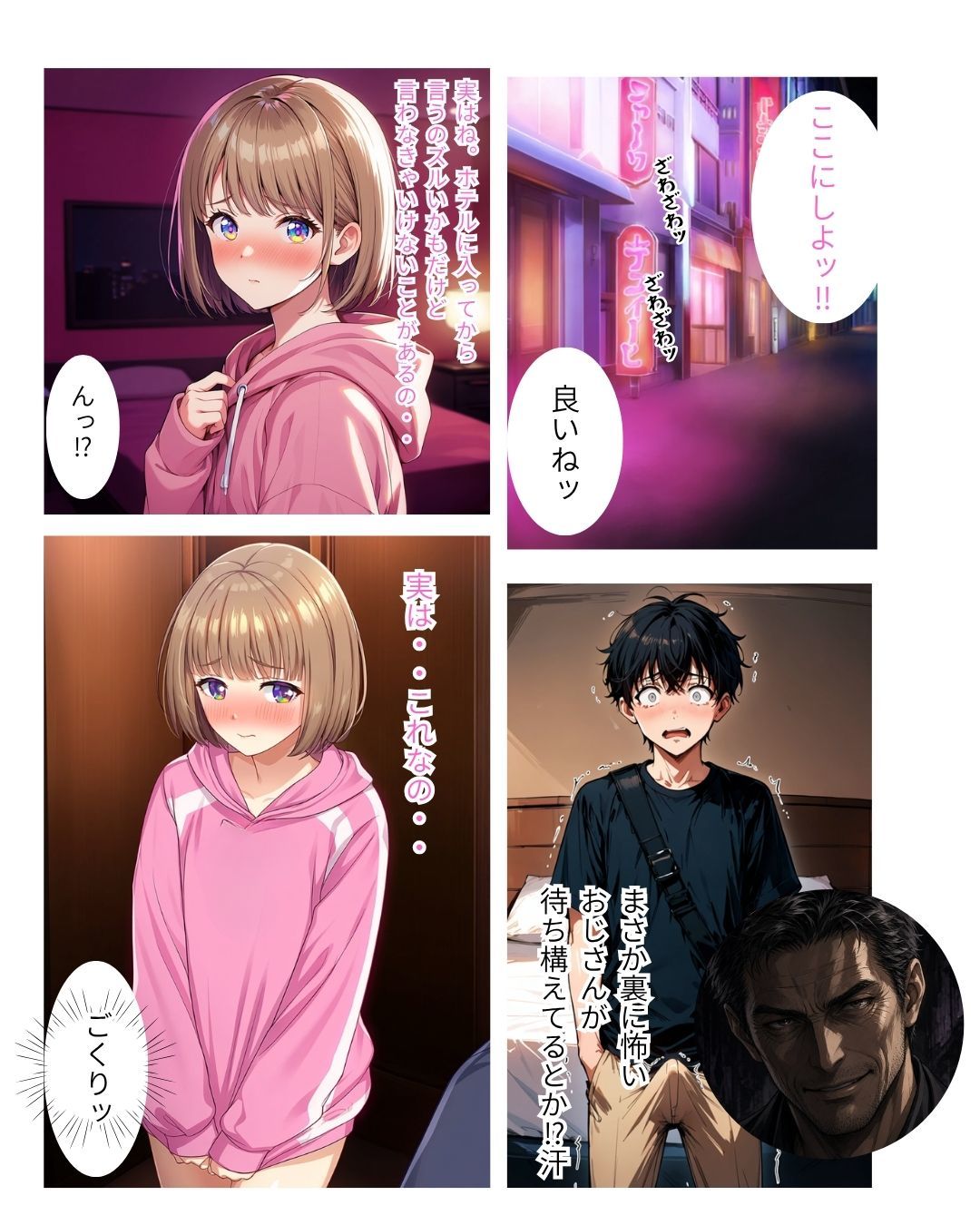 人気裏垢女子のオフパコに行ったら男の娘だった件 - サンプル画像 6