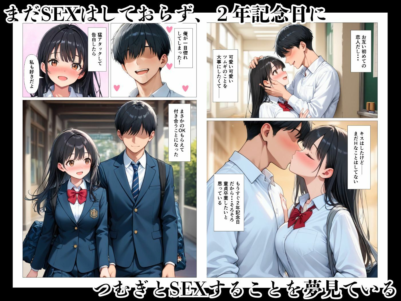 清楚彼女は処女を奪われイキ狂い寝取られる - サンプル画像 2