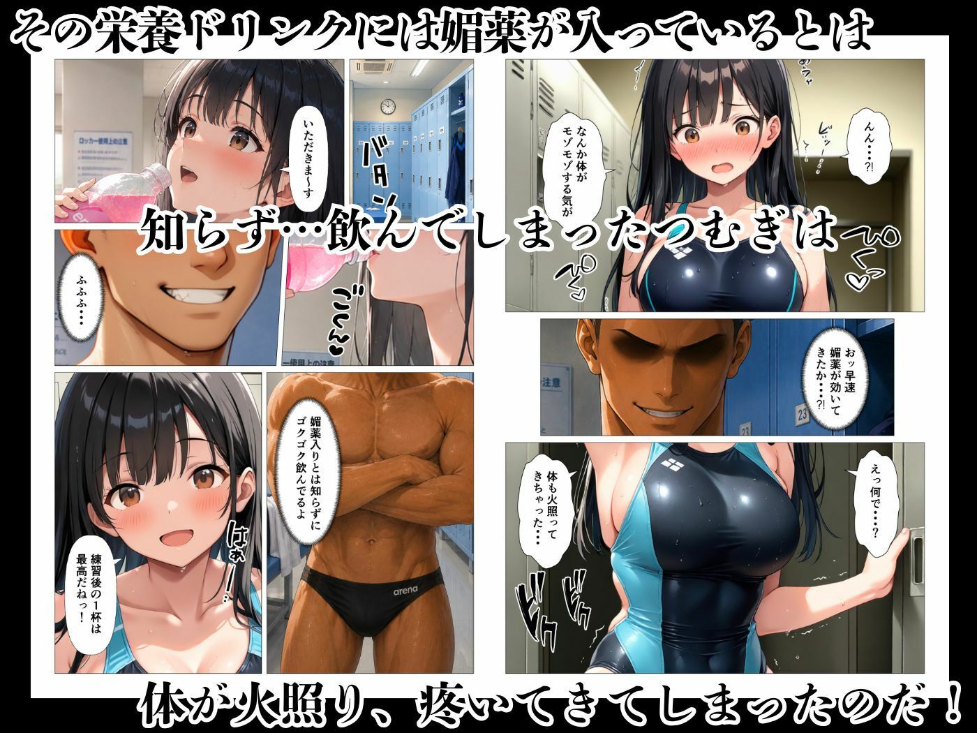 清楚彼女は処女を奪われイキ狂い寝取られる - サンプル画像 5