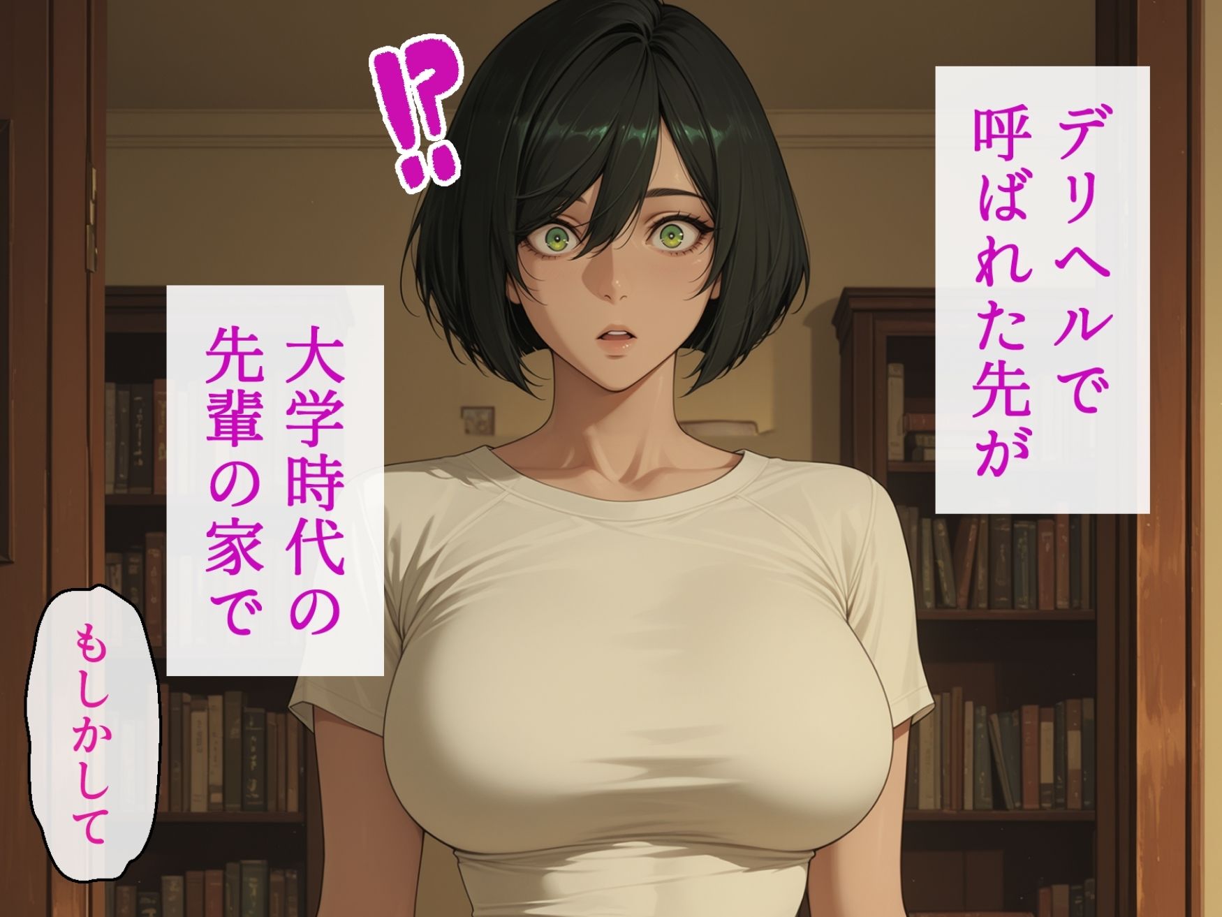 呼んだデリヘル嬢が大学コス研の後輩で人妻だった話 - サンプル画像 2