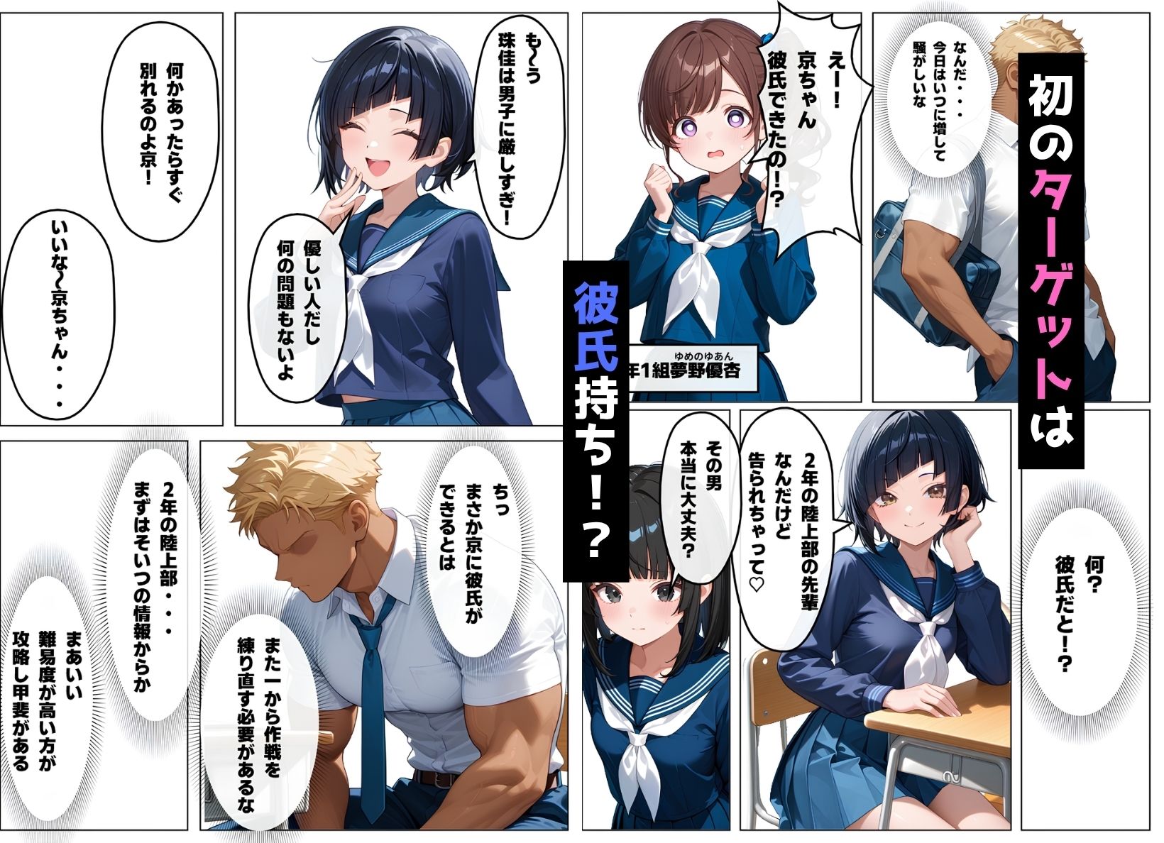 仙場の野望〜クラスの女子を全員俺のモノにするまで〜 - サンプル画像 3