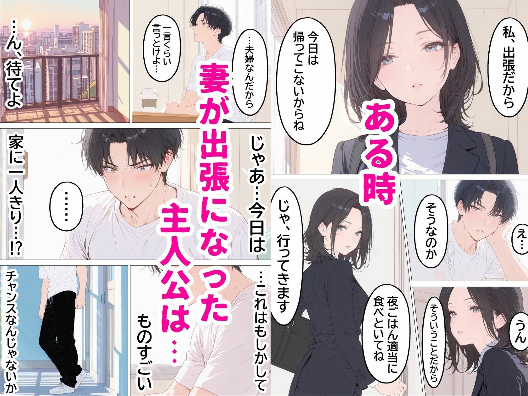 妻とレス3年目の俺。隣に引越してきたのは欲求不満の爆乳人妻で…… - サンプル画像 7