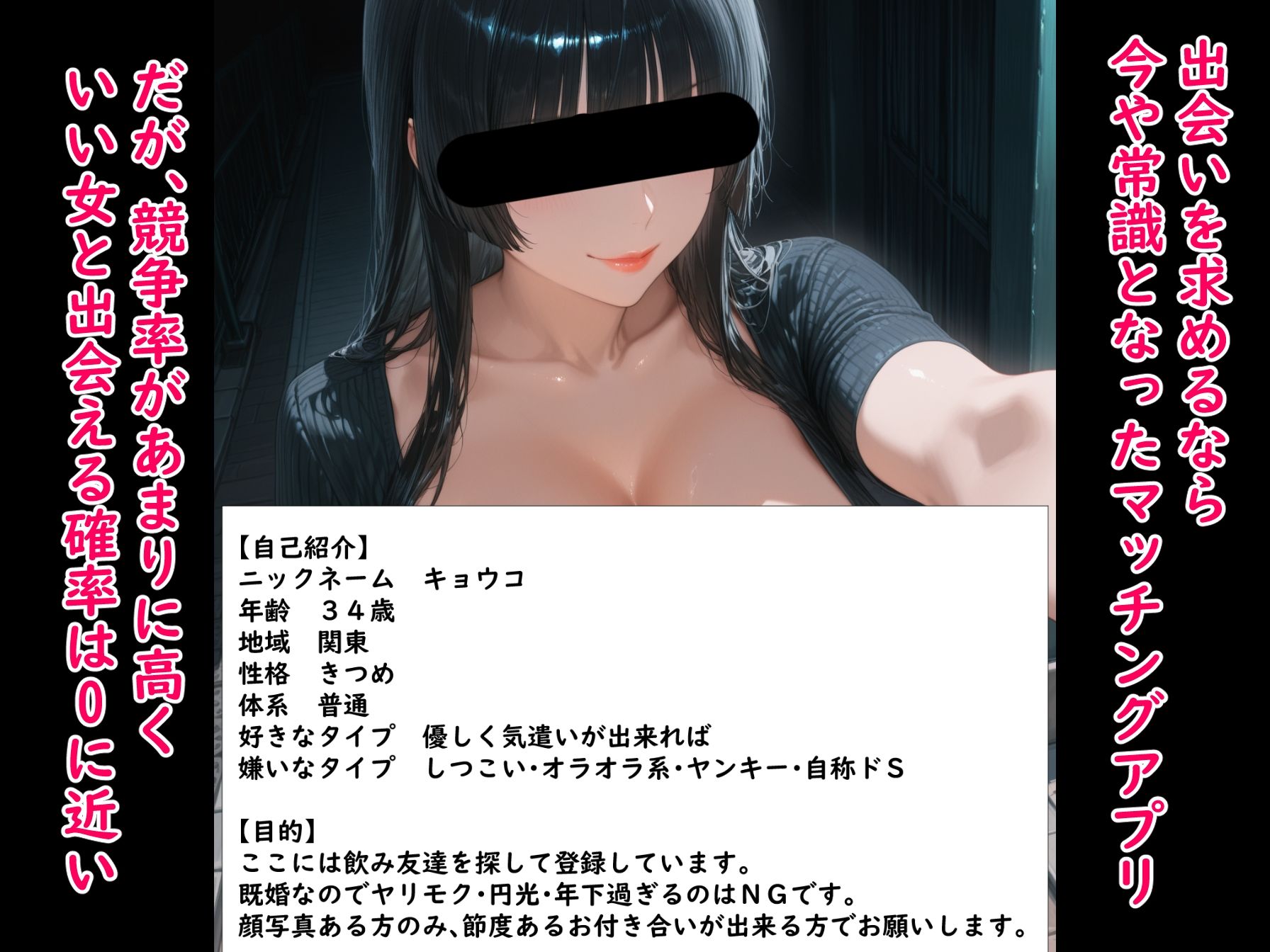自称ドSのヤリマン人妻 - サンプル画像 1