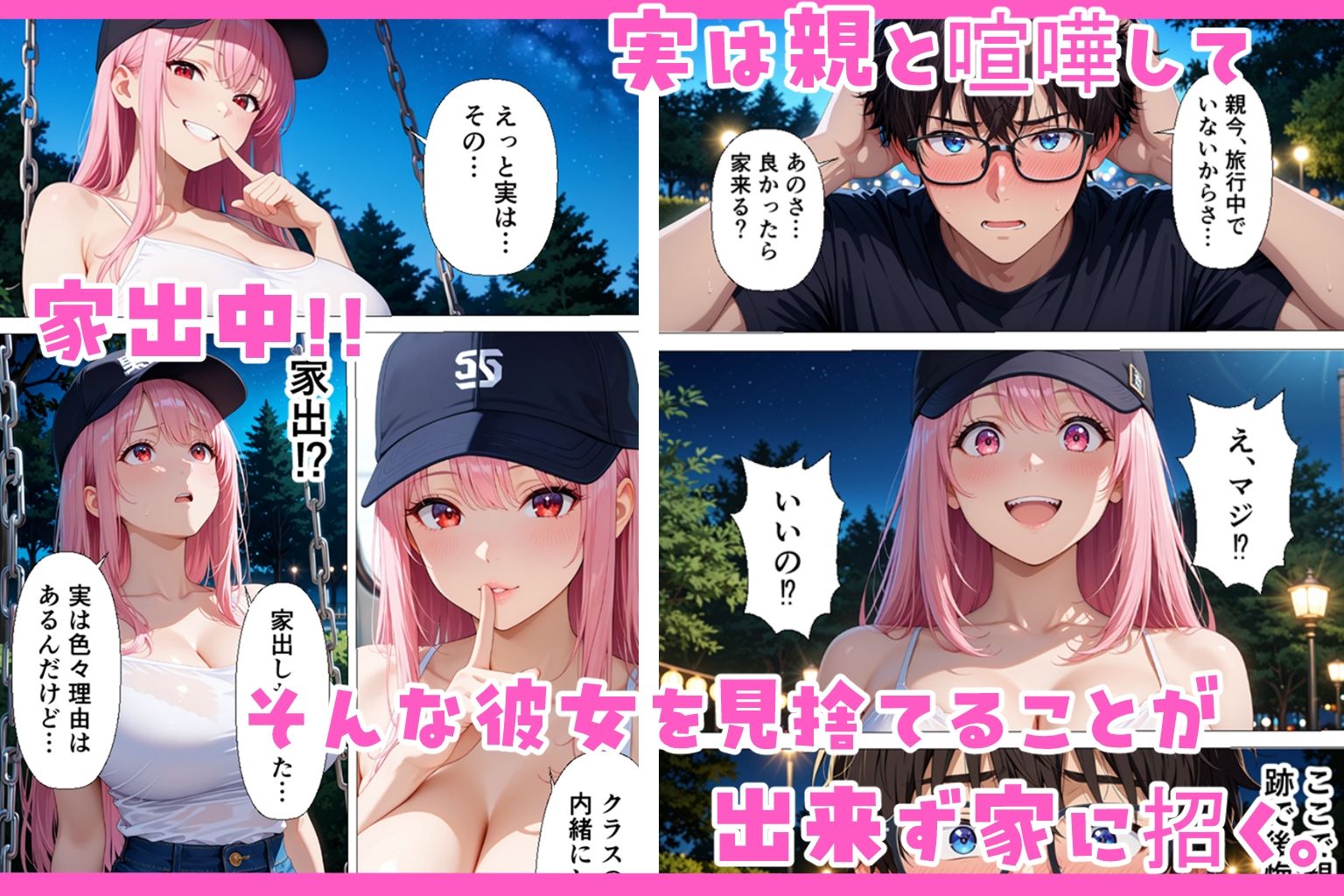 家出してきたギャル女子を家に泊めたら学校でも中出し種付けセックスをすることになった話。 - サンプル画像 3