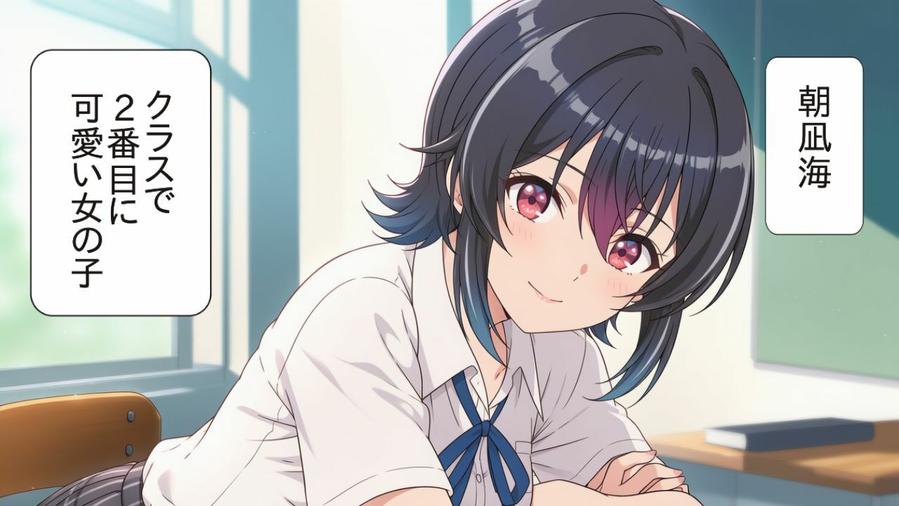 クラスで2番目に可愛い女の子とセフレになった - サンプル画像 1