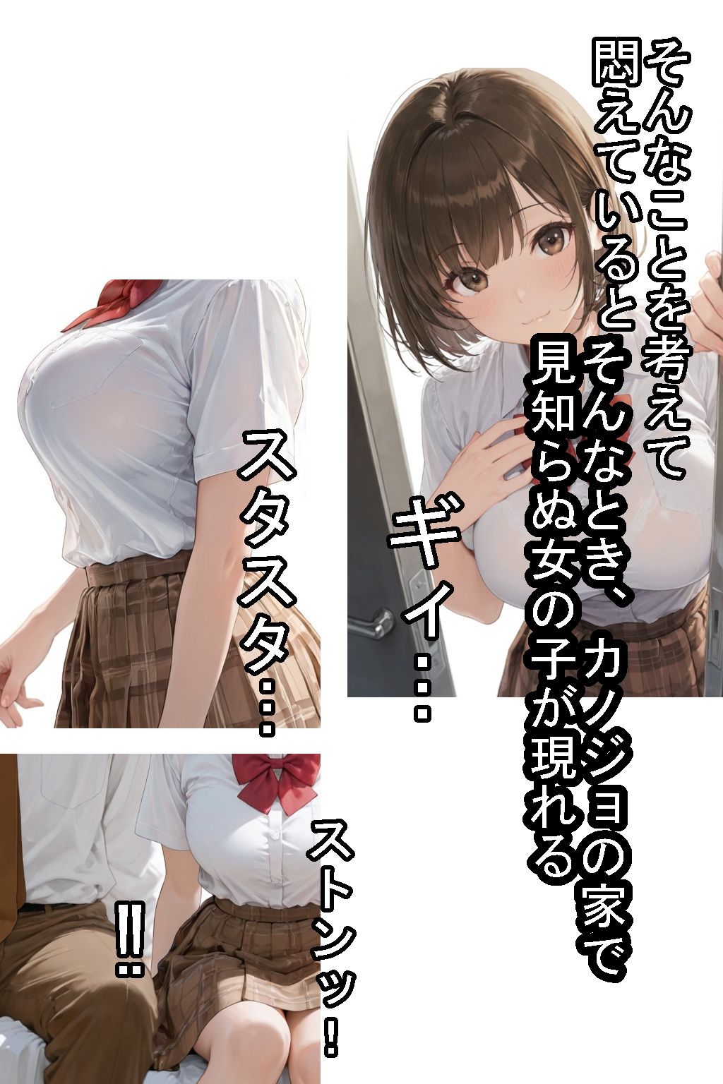 【制服】相手してくれないカノジョから、誘ってくれたその子の妹に乗りかえた話【征服えっち】 - サンプル画像 2