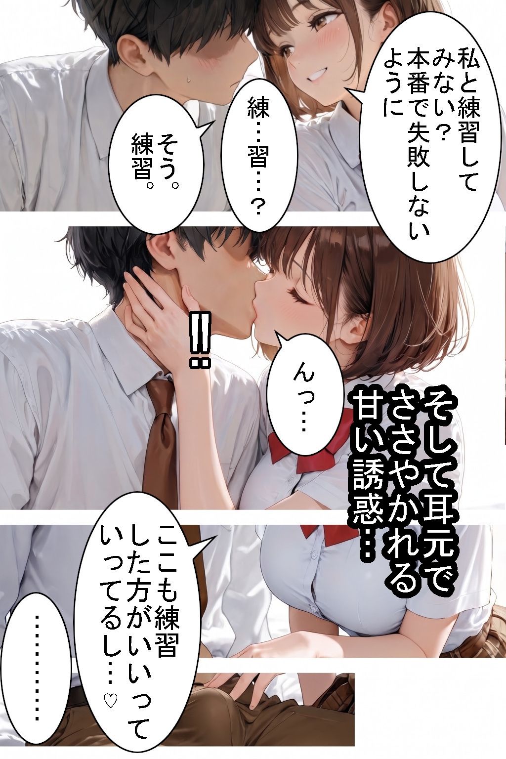 【制服】相手してくれないカノジョから、誘ってくれたその子の妹に乗りかえた話【征服えっち】 - サンプル画像 4