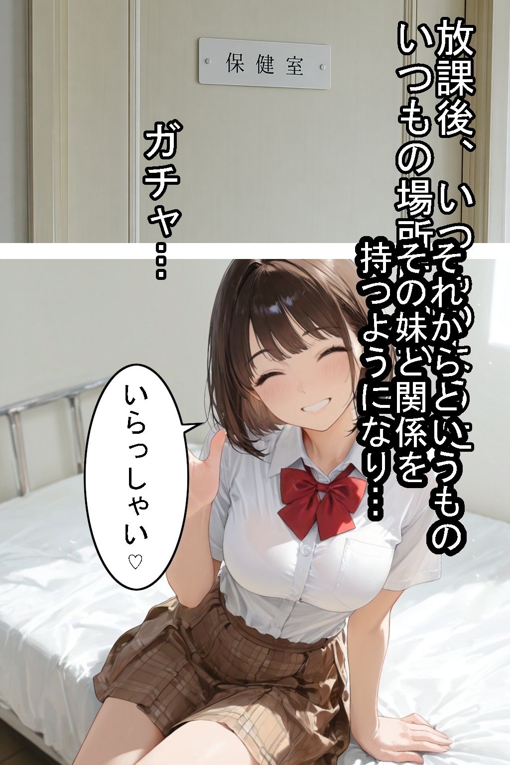【制服】相手してくれないカノジョから、誘ってくれたその子の妹に乗りかえた話【征服えっち】 - サンプル画像 7