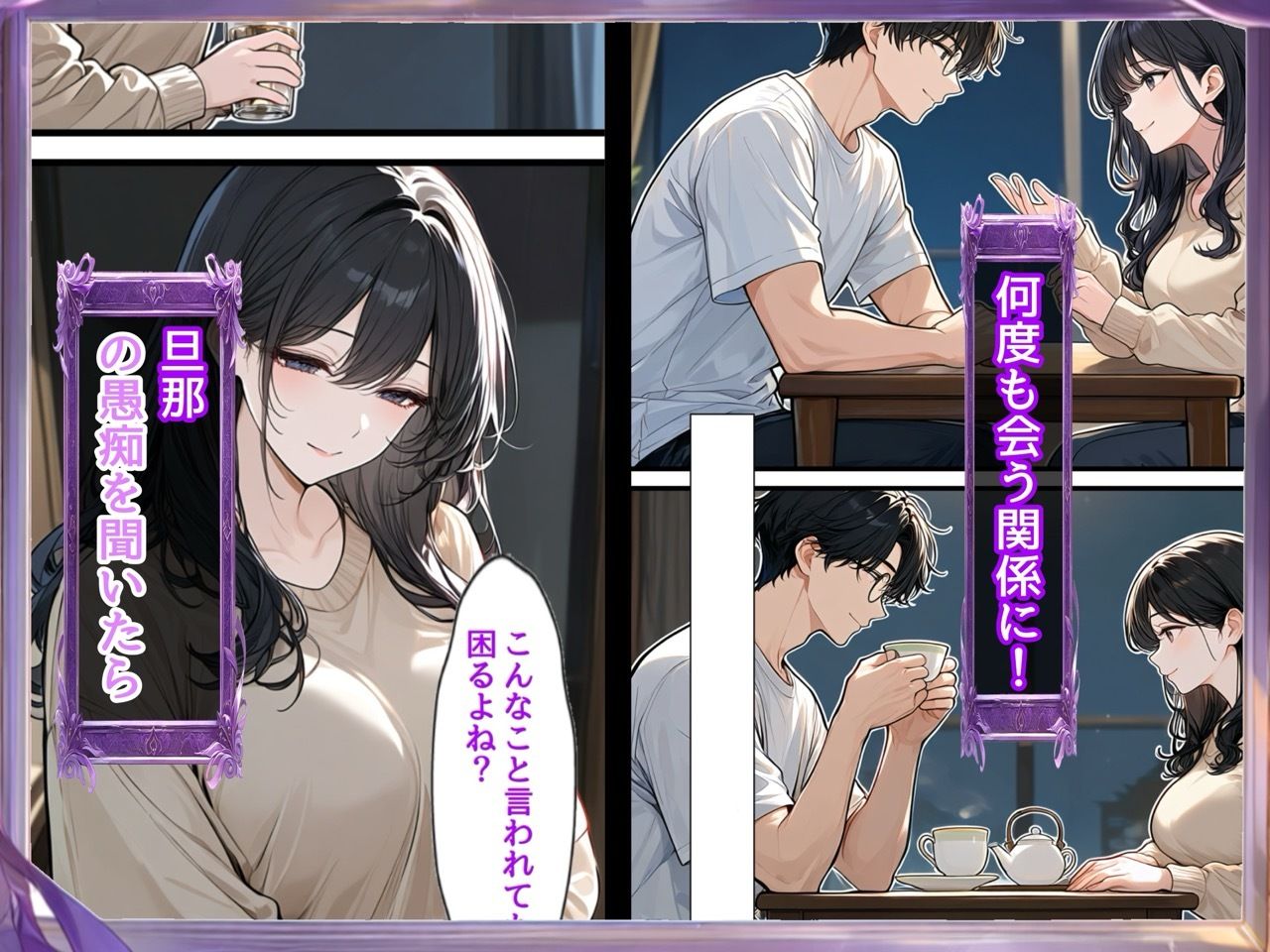 毎日挨拶するだけの人妻が、俺の部屋に来るようになった。 - サンプル画像 3