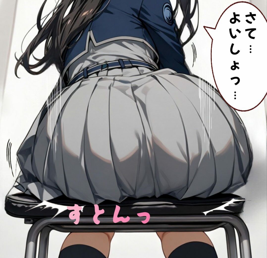 お尻叩きの懲罰は相棒の役目 - サンプル画像 3