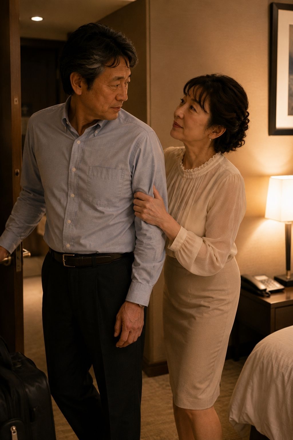 妙子（タエコ）と弘（ヒロム）18  75歳妙子さんと60歳弘  艶語り版 ― 清楚で淡い大人の恋物語 ― - サンプル画像 1