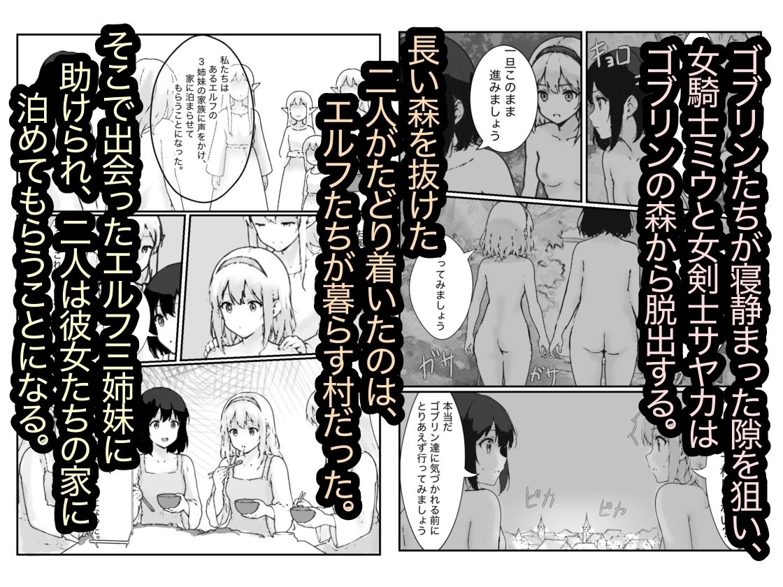 女騎士敗亡録〜ゴブリンの森〜3 前編 - サンプル画像 1