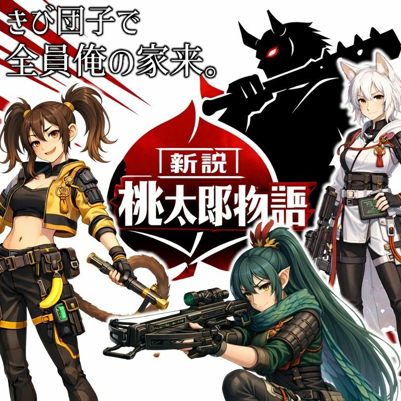 新説・桃太郎物語-きび団子で全員俺の家来 - サンプル画像 1