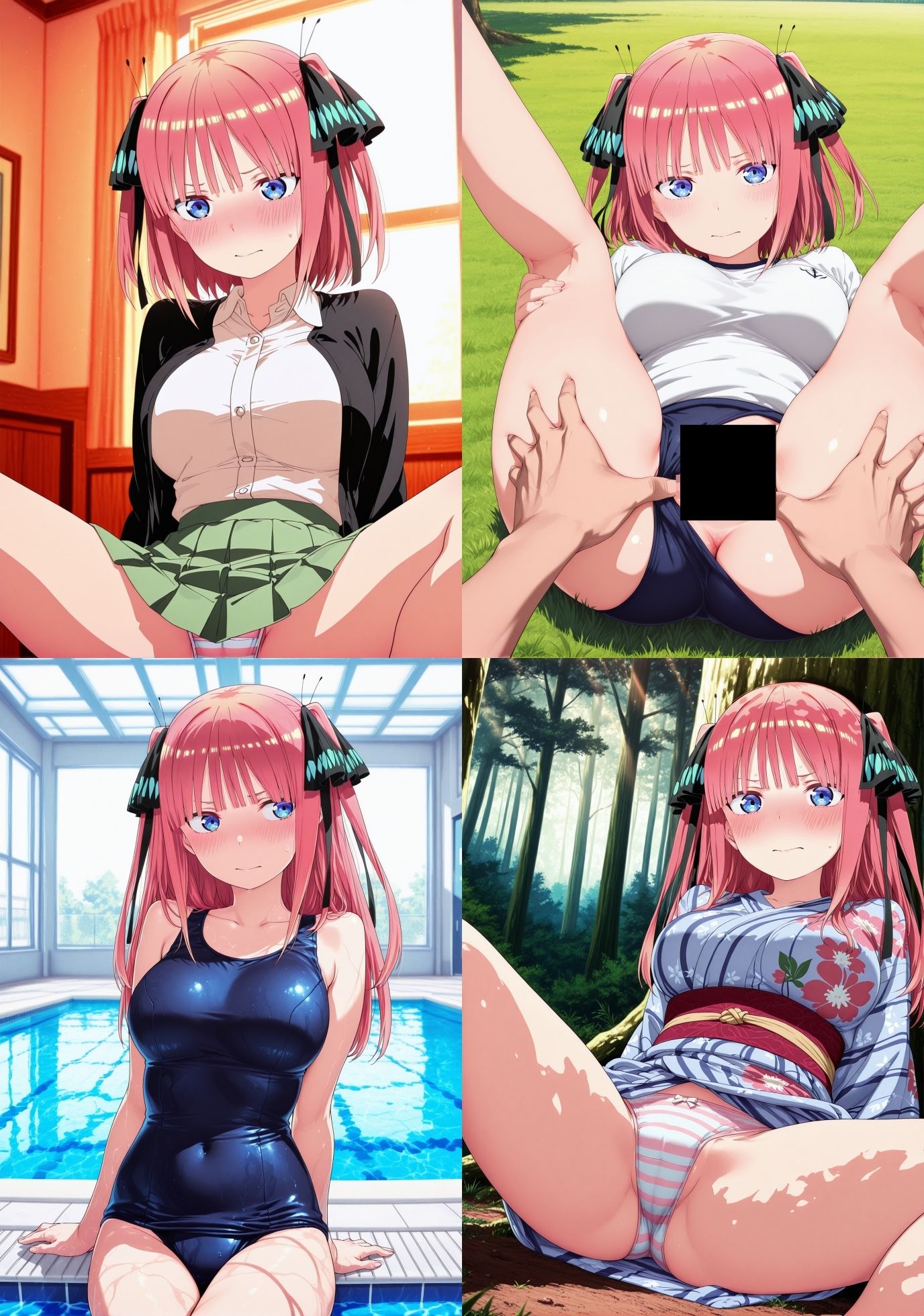 五等分の穴嫁 - サンプル画像 2