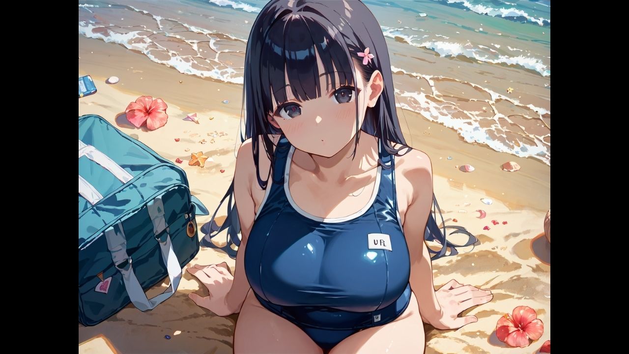 いとこの美少女、ハメてみた。〜ビーチサイド編〜 - サンプル画像 1