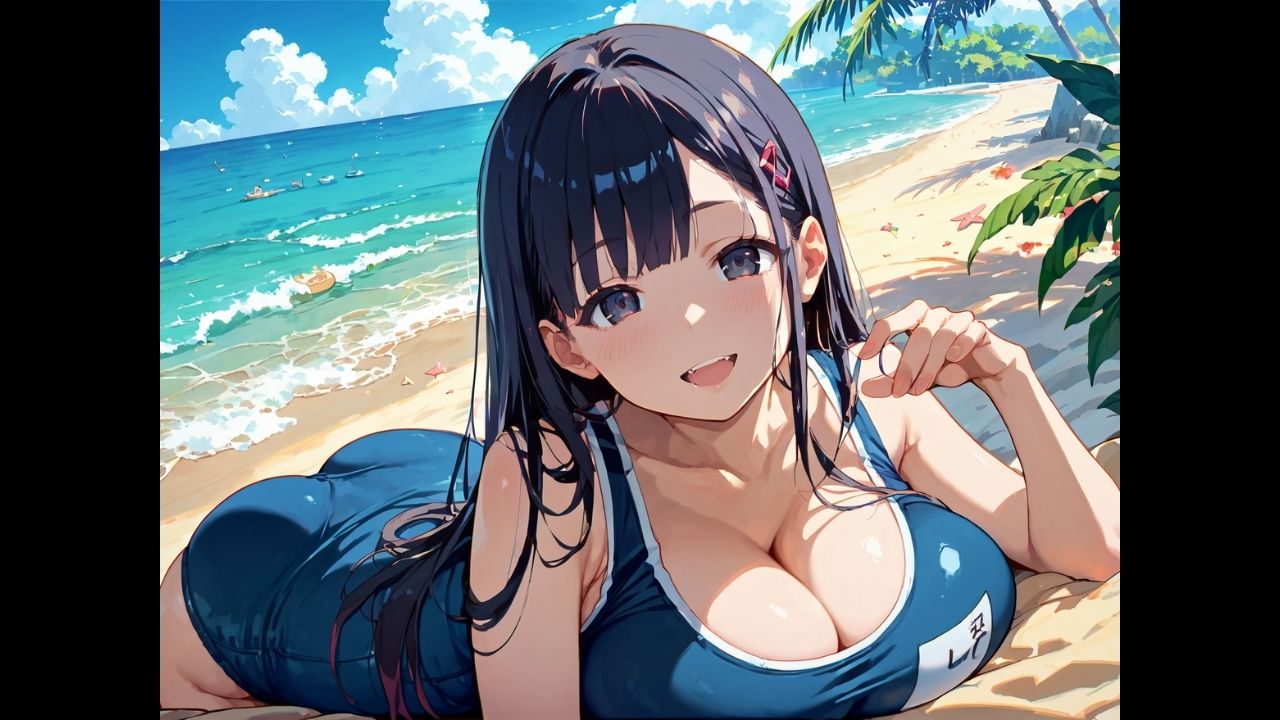 いとこの美少女、ハメてみた。〜ビーチサイド編〜 - サンプル画像 2