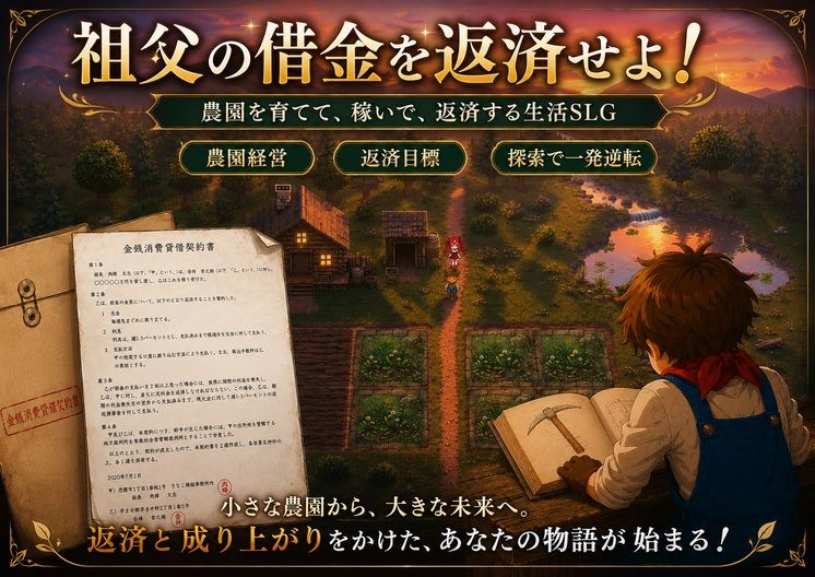 孕ませ！苗床ファーム〜破産寸前！過酷な借金返済と苗床娘たちとのムラムラ繁殖生活〜 - サンプル画像 1