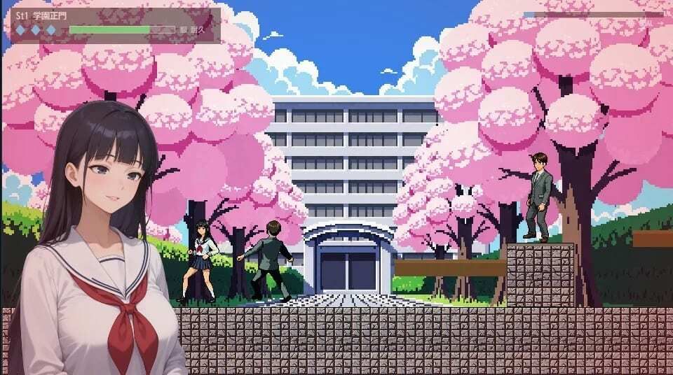 学園戦記 〜出口を目指して〜 - サンプル画像 1