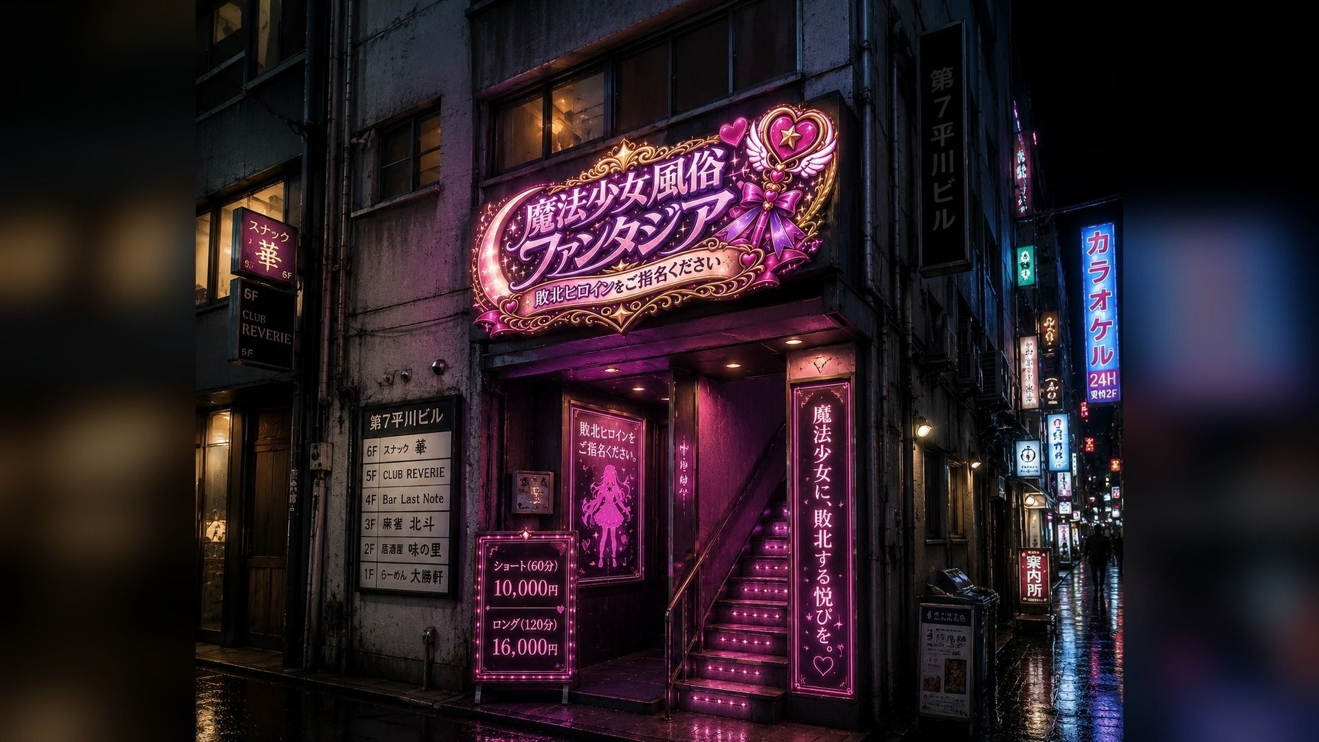 魔法少女風俗ファンタジア 〜コスプレ風俗で敗北ヒロインを指名して中出しするまで〜 - サンプル画像 1
