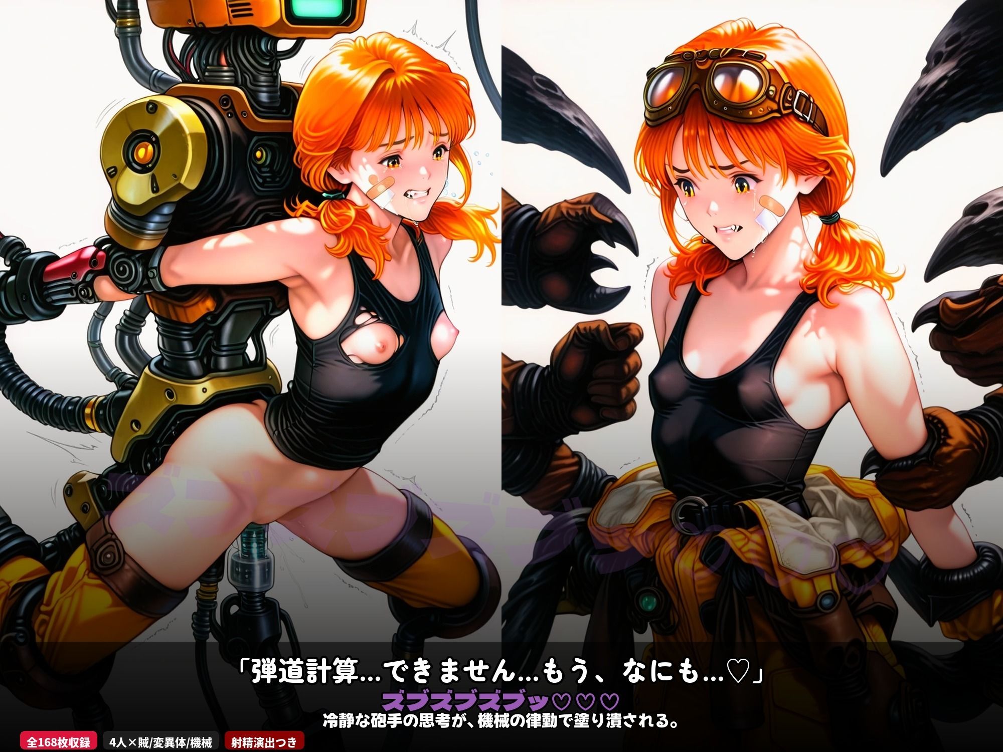 フルメタルサバイバー   〜鋼鉄美女ヒロイン、荒野に堕つ〜  美女と戦車と荒野のヴァンサバライク - サンプル画像 4
