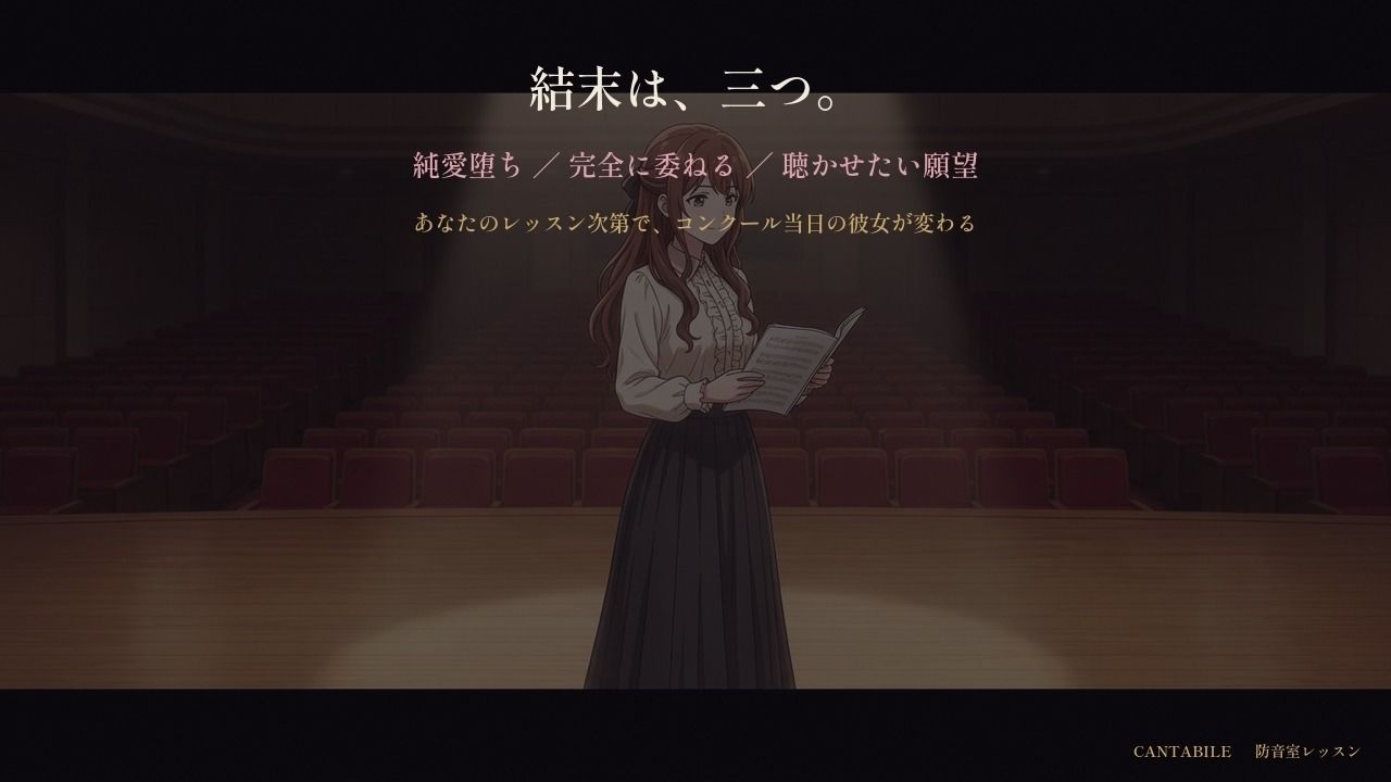 防音室レッスン 〜声だけは、彼のものだった〜 - サンプル画像 9