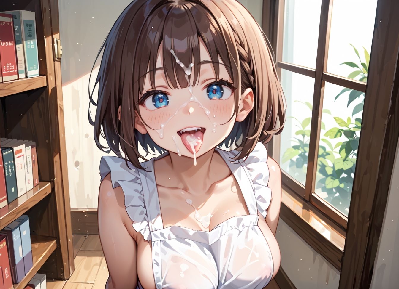 朝ごはんより、まずわたし！新妻と始める甘々田舎暮らし - サンプル画像 2