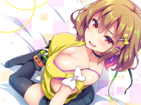 ［2時間越え！］【巨乳】で【ゲーマー】な【女友達】が俺の家に入り浸って帰ってくれない件について［KU100］ - サンプル画像 3