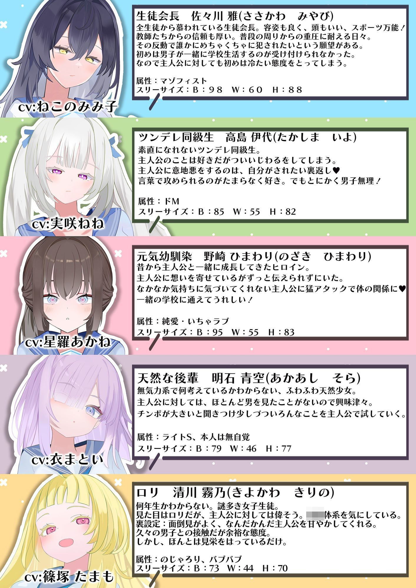 共学になった学園でクセ強生徒との寮生活 - サンプル画像 2