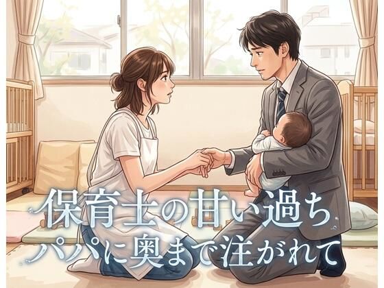 保育士の甘い過ち  パパに奥まで注がれて