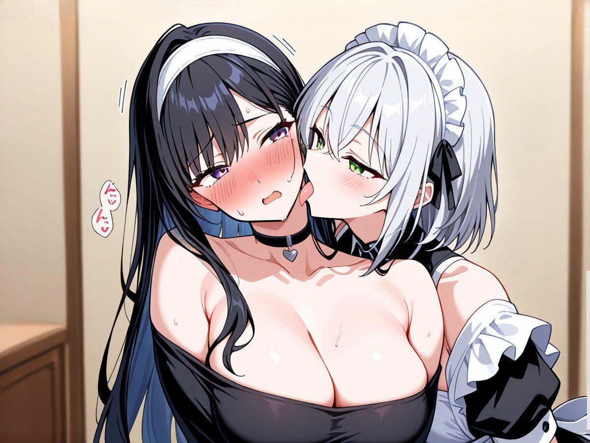 【百合】お屋敷にやって来たお嬢様付き性教育専用メイド - サンプル画像 4
