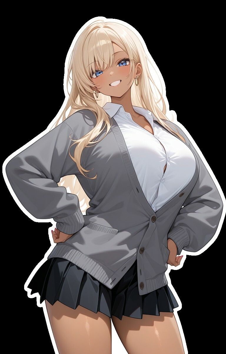 裸のギャル様〜処女には見えないビキニを着たJKの話〜【巨乳/褐色/short】 - サンプル画像 8