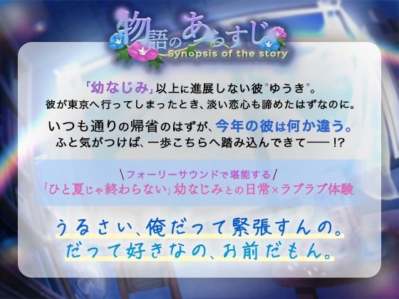 【フォーリーサウンド】夏休みに帰ってきた彼 - サンプル画像 1