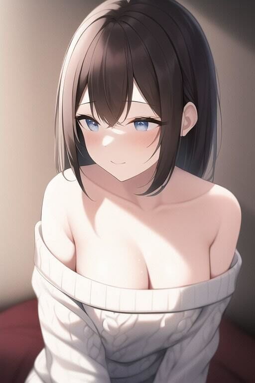 「健全な」セーター娘 - サンプル画像 4