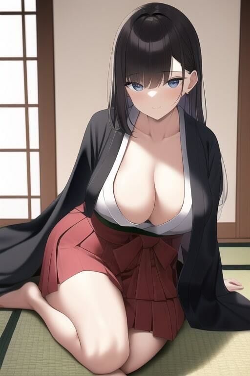 「健全な」巫女 - サンプル画像 2