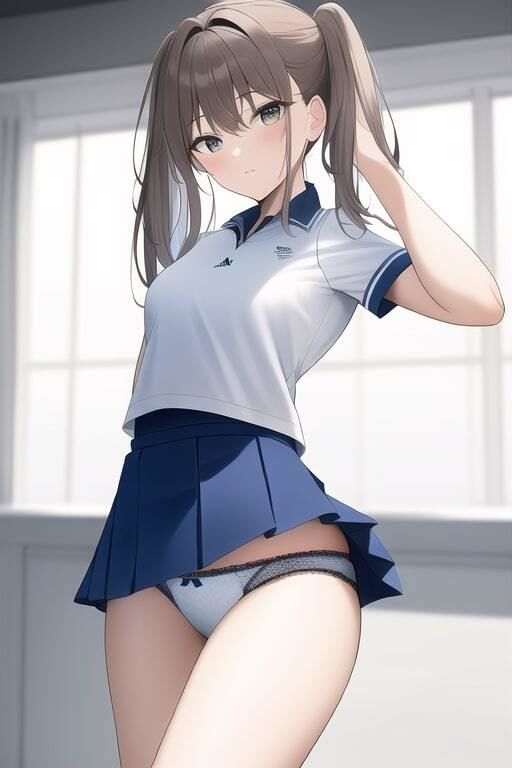 「健全な」テニサー少女 - サンプル画像 1