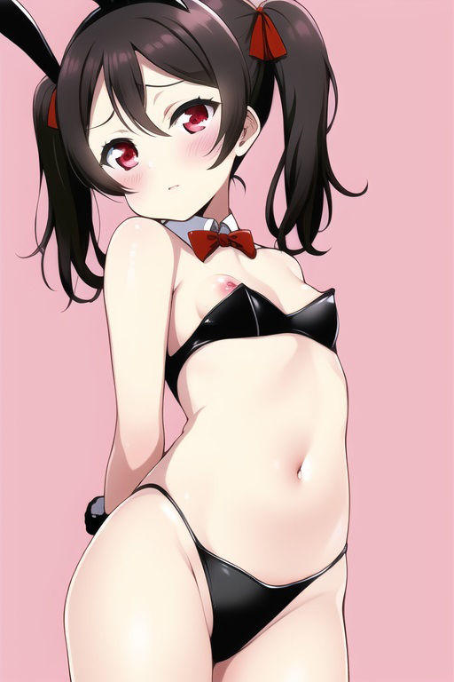 ラ○ライブ！CG集 矢〇にこ（バニーガール） R-18あり - サンプル画像 2